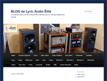 Tablet Screenshot of lyricaudio.es